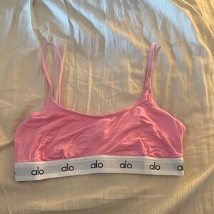 ALO Yoga Light Pink Bralette